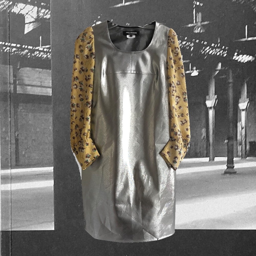 Junya Watanabe Comme Des Garcon CDG silver dress